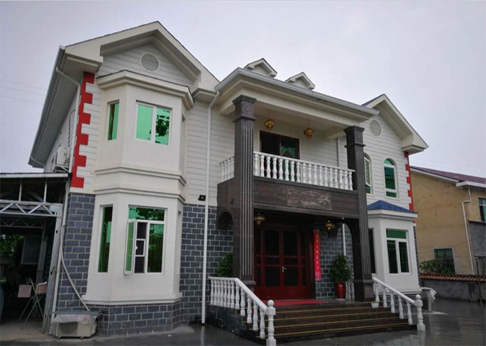 新型的建筑方式重钢别墅——科技发展的产物